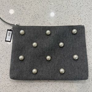 Banana Republic pearl clutch
